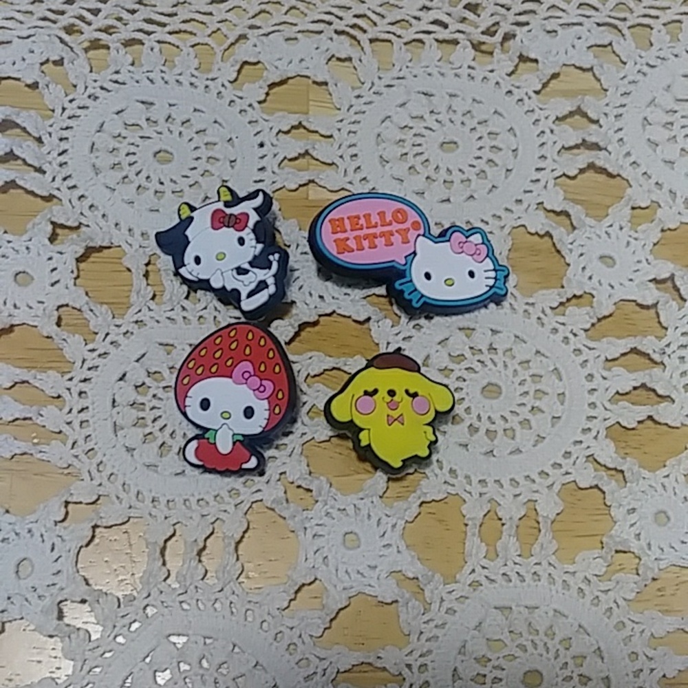 Shoe Charms for CROCS or similar, Hello Kitty Jibbitz